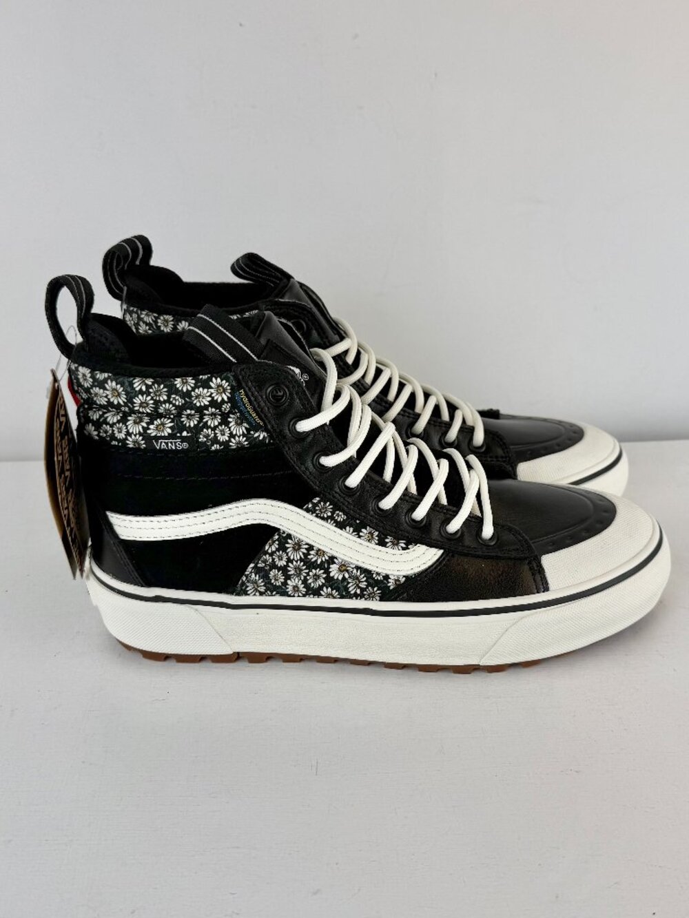 M7.5 W9 - VANS SK8-HI MTE 2 Black Floral Waterproof Hiking Shoes